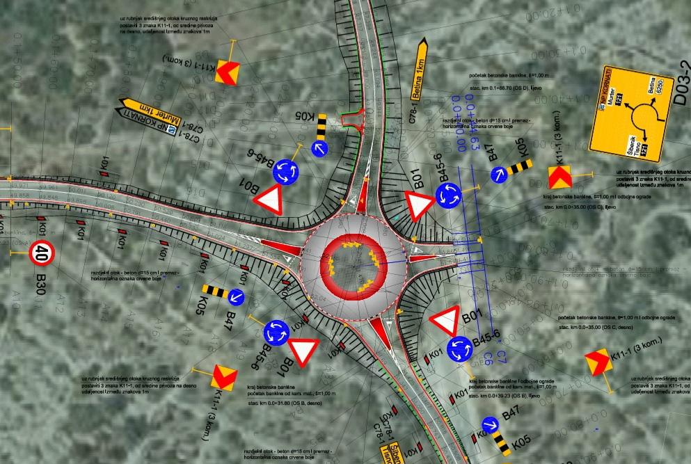 Sigurniji i protočniji promet na otoku: Počinje gradnja rotora Murter-Betina