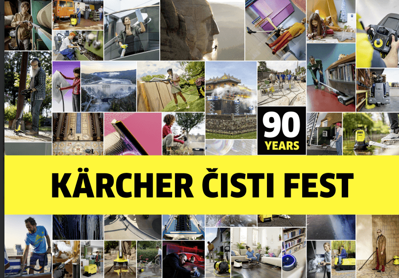 Kärcher slavi 90 godina inovacija uz Čisti Fest  