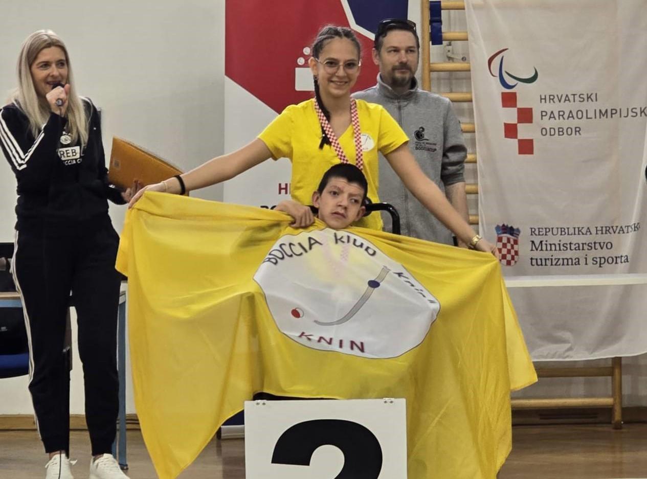Kninjanin Daniel Nakić osvojio srebro u boćanju na Prvenstvu Hrvatske u Osijeku