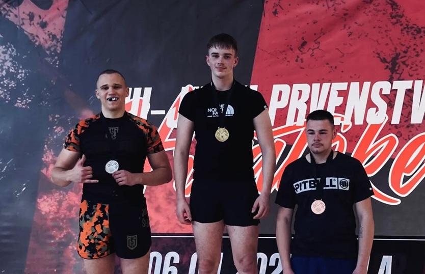 Leonardo Pivac, član Jiu-Jitsu kluba Šibenik, srebrni na Prvenstvu Hrvatske u No-Gi stilu