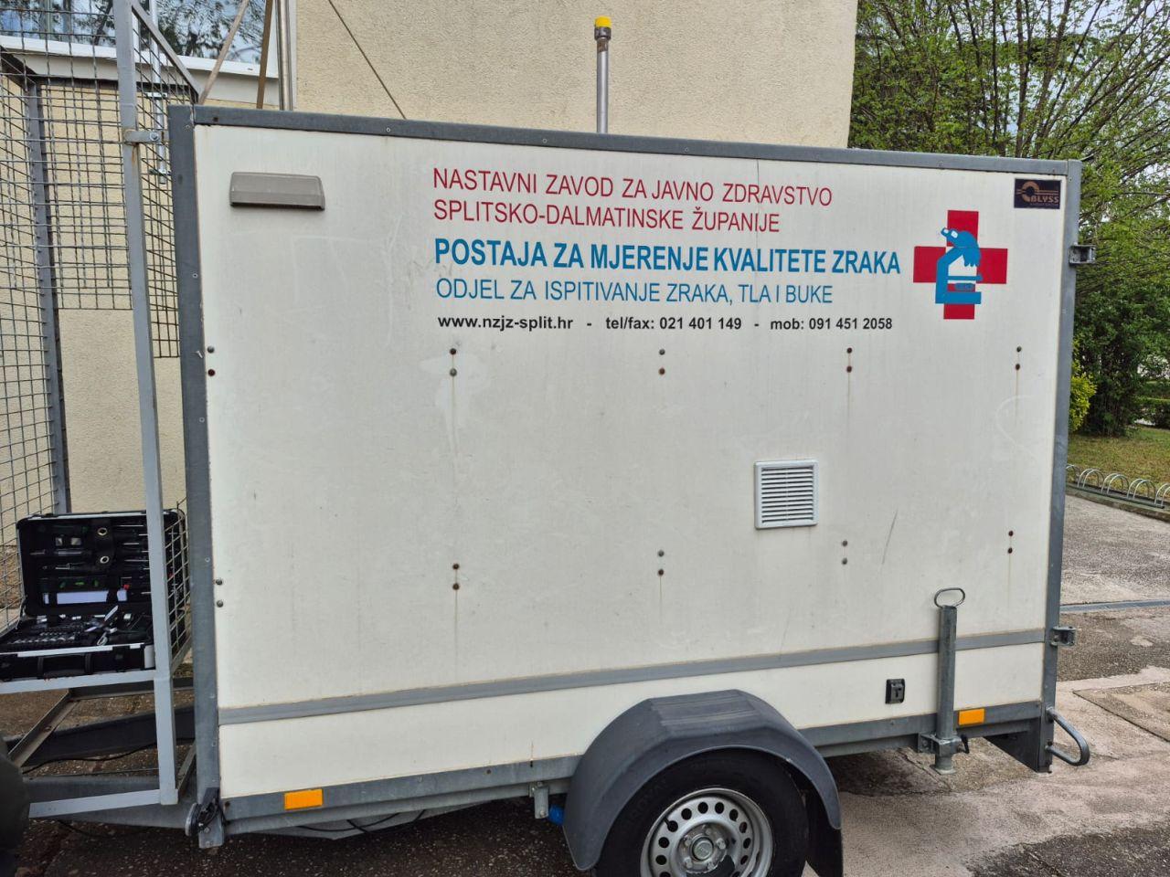 Kninjani se žalili na smrad pa dobili postaju za mjerenje kvalitete zraka