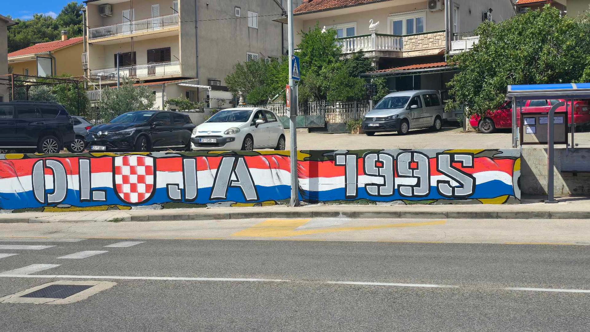 Uoči obilježavanja, Funcuti u Njivicama izradili mural posvećen Oluji 