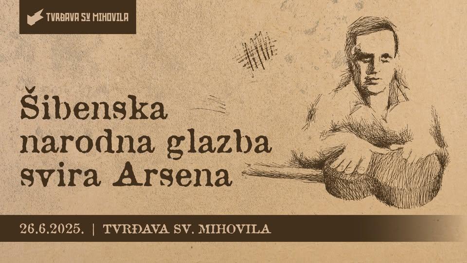 Šibenska narodna glazba svira Arsena