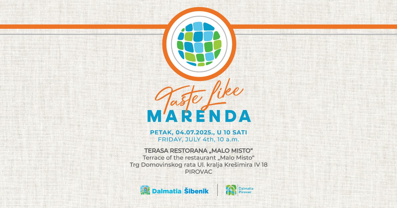 'Taste like... marenda'