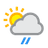 Patchy rain nearby