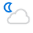 Partly cloudy