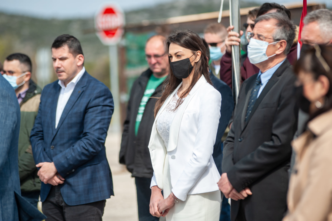 Most i Domovinski pokret na šibenskom mostu predstavili kandidate za župana i gradonačelnika  