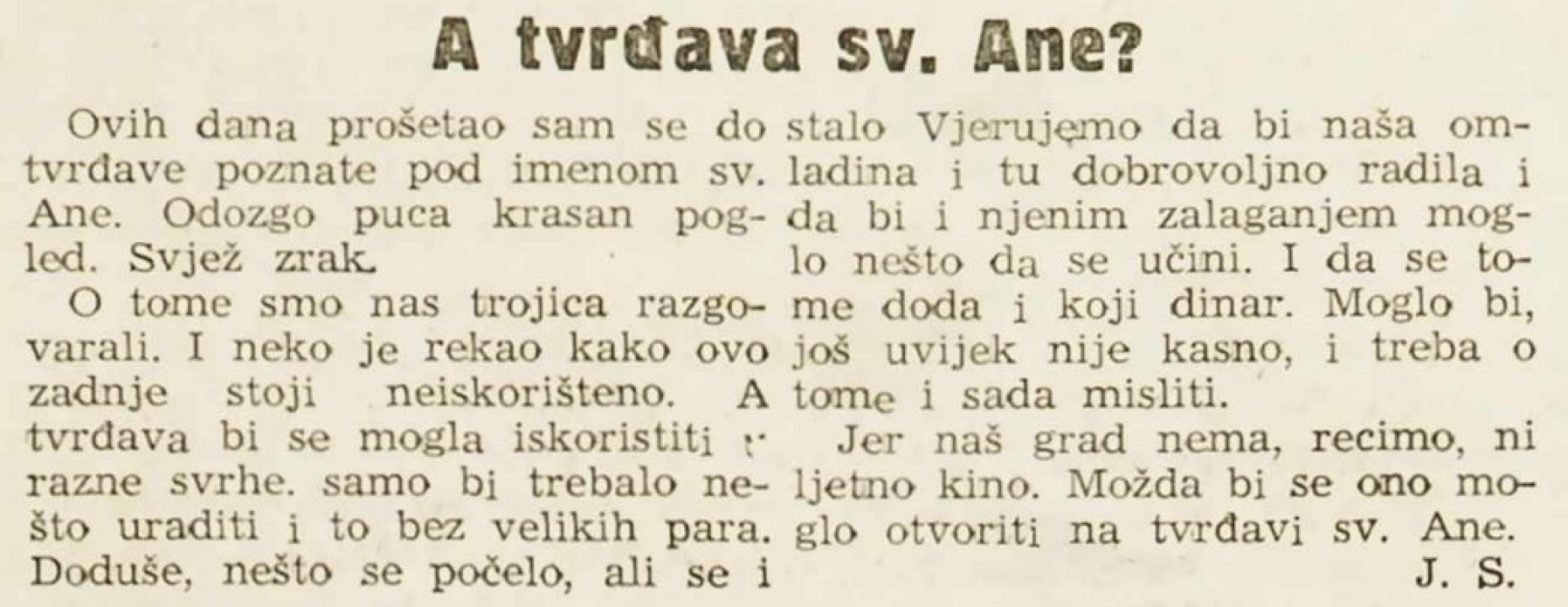O ljetnoj pozornici na sv. Mihovilu pričalo se od 50-ih, Pavić i Bakula istražili zašto je izgrađena tek 2014. godine