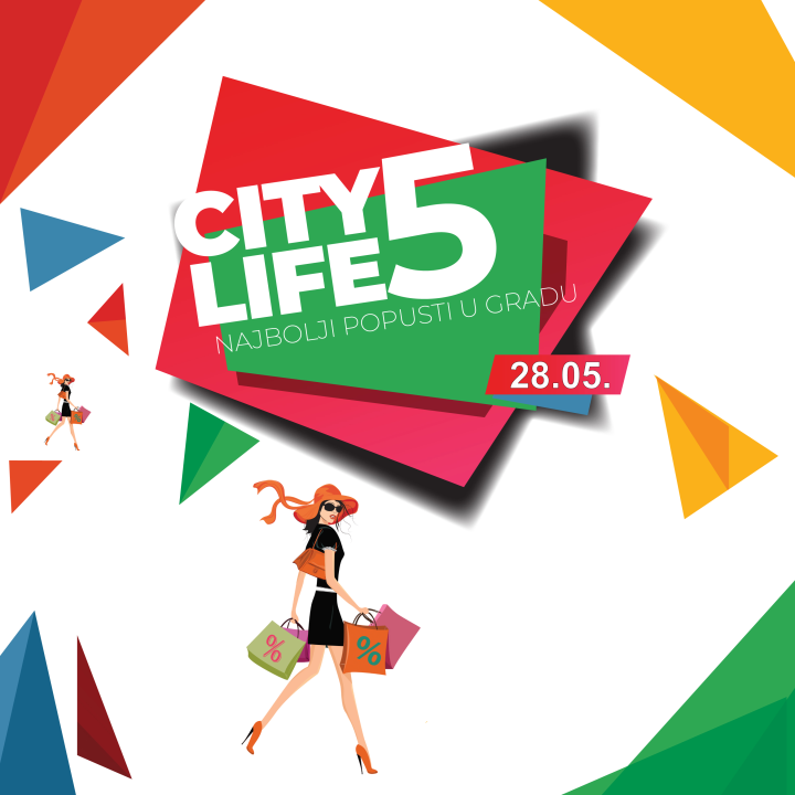 City Life vas i ovog petka daruje najboljim popustima u centru grada!