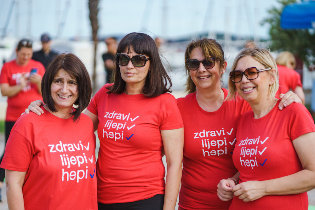 Vodičani se zaželili zajedničkog treninga: Pogledajte kako je izgledalo vježbanje u projektu 'Aktivna Hrvatska'