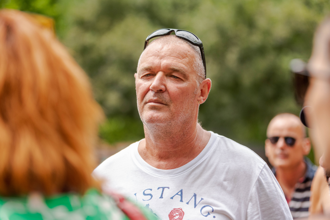 Prosvjedno kupanje na Skradinskom Buku