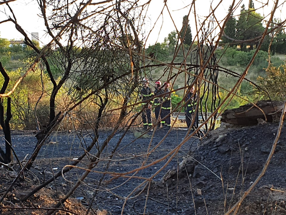 Gori kod pumpe na Biocima: Na intervenciji JVP Šibenik