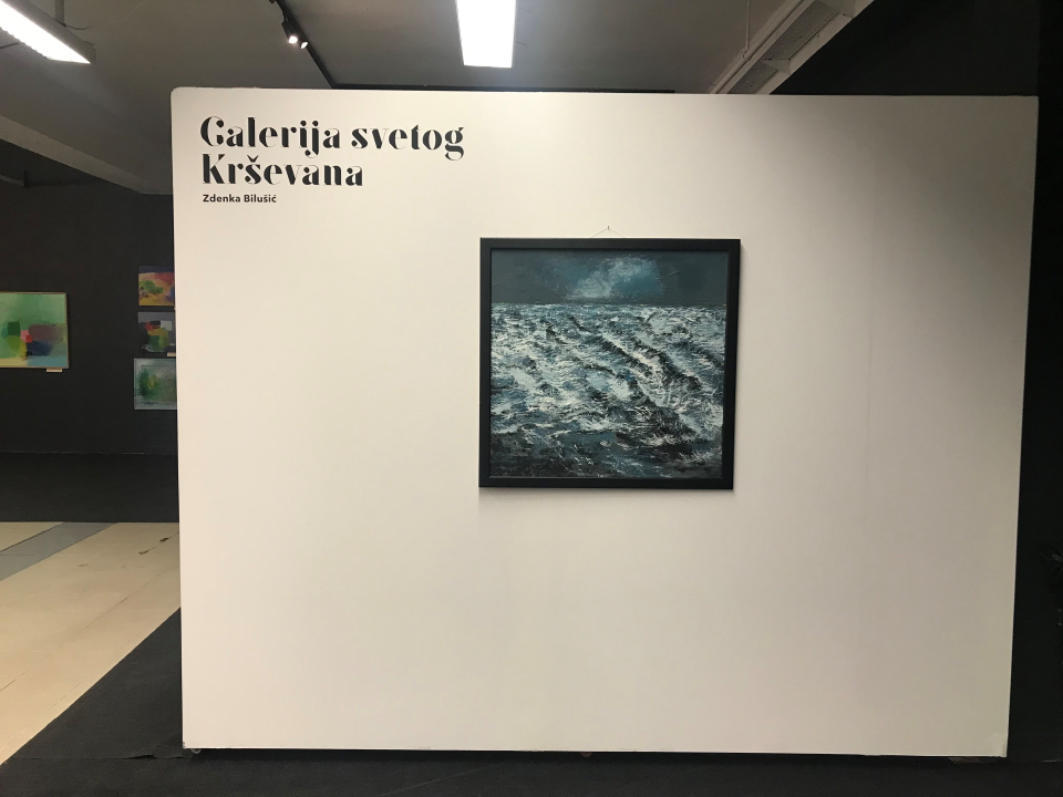 Šibenska slikarica Zdenka Bilušić izlagala na Art Zagrebu, središnjem eventu hrvatskog tržišta umjetnina