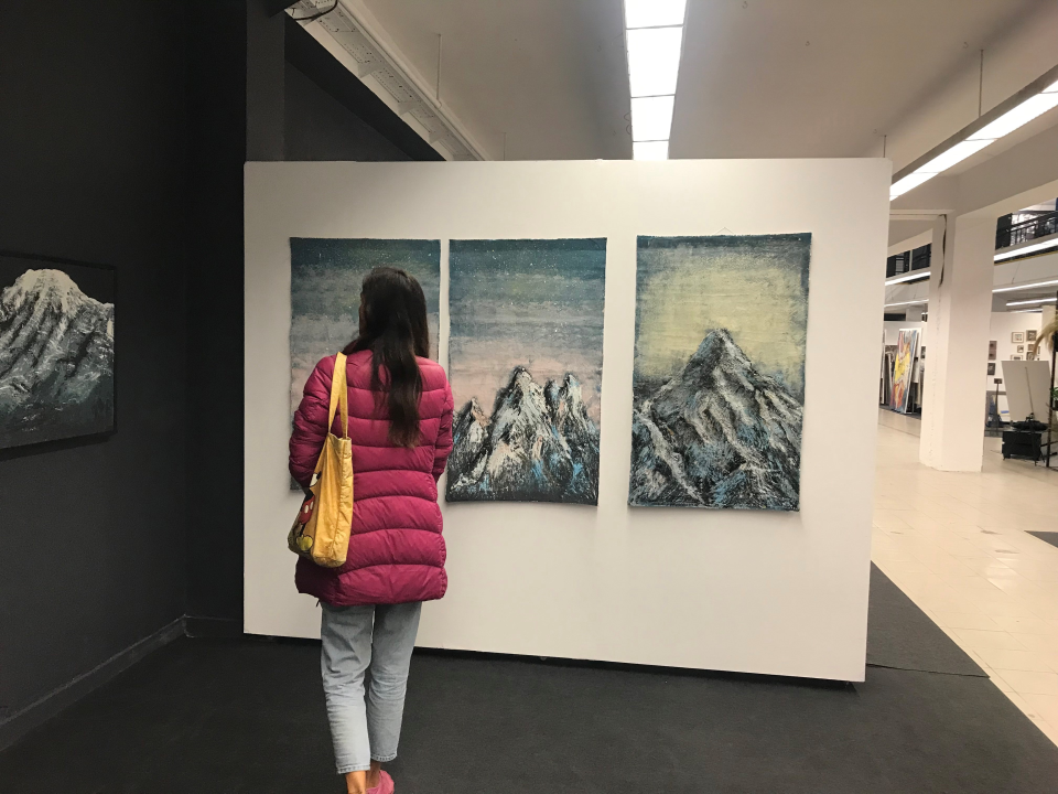 Šibenska slikarica Zdenka Bilušić izlagala na Art Zagrebu, središnjem eventu hrvatskog tržišta umjetnina