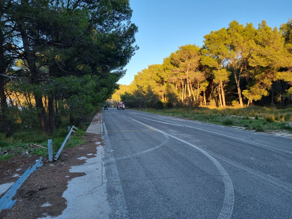 Pažljivo s pirotohenikom: Petarde umalo izazvale veći požar na 'tri trake' na Vidicima