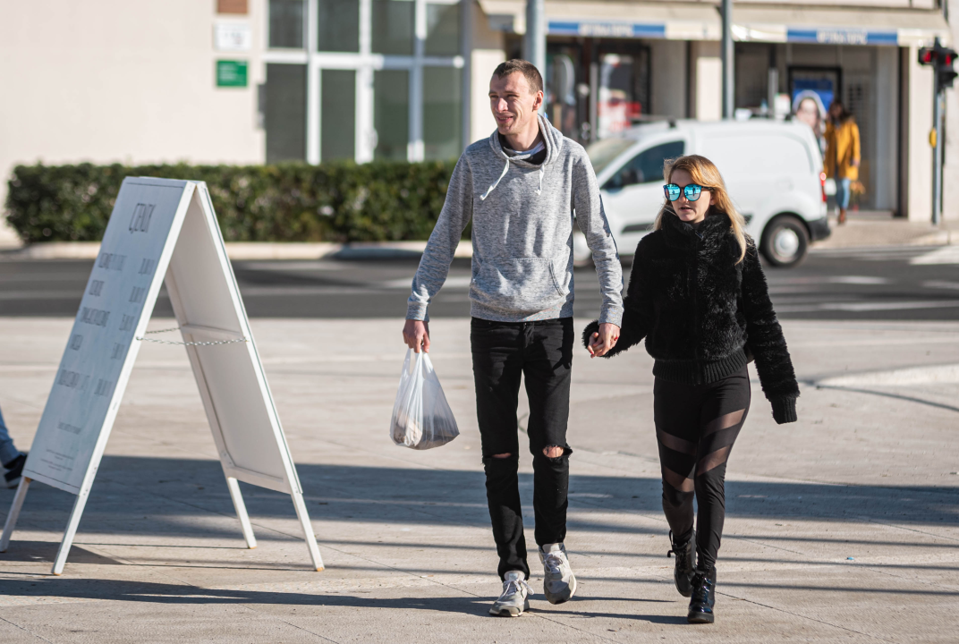 FOTO Đir po gradu, nedjelja 2. siječnja