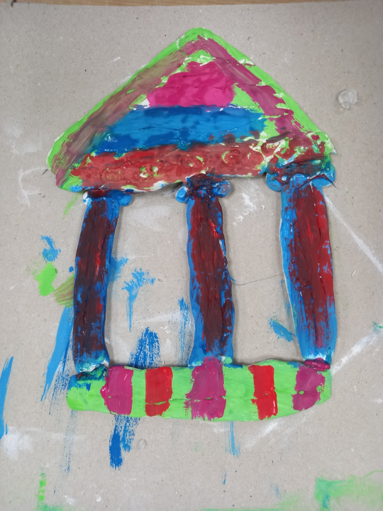 Upoznajte djecu s radom Arkki škole ovu nedjelju na radionici 'Pročelje hrama'! 