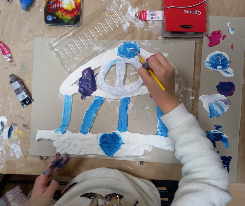 Upoznajte djecu s radom Arkki škole ovu nedjelju na radionici 'Pročelje hrama'! 