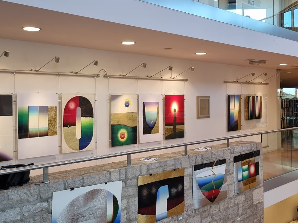 U Galeriji sv. Krševana suvremena japanska tehnika 32 HANGA: 'Ova izložba je jedan most između Šibenika i Tokija'  