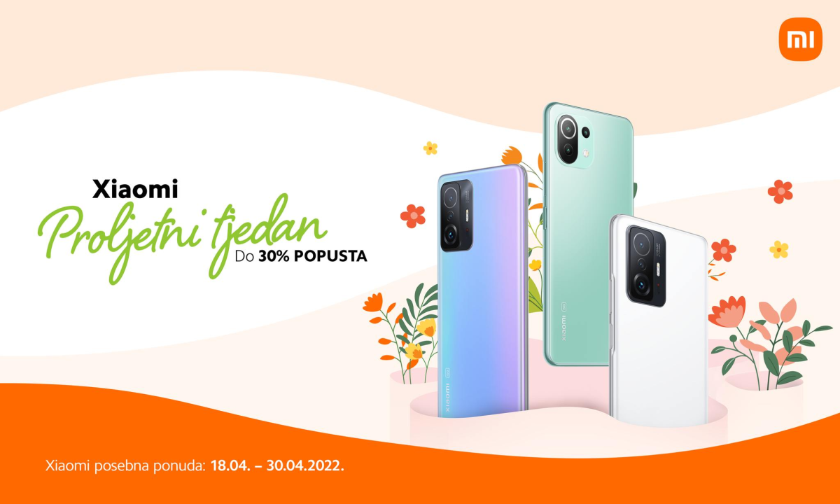 Xiaomi najavljuje Xiaomi proljetni tjedan 2022!