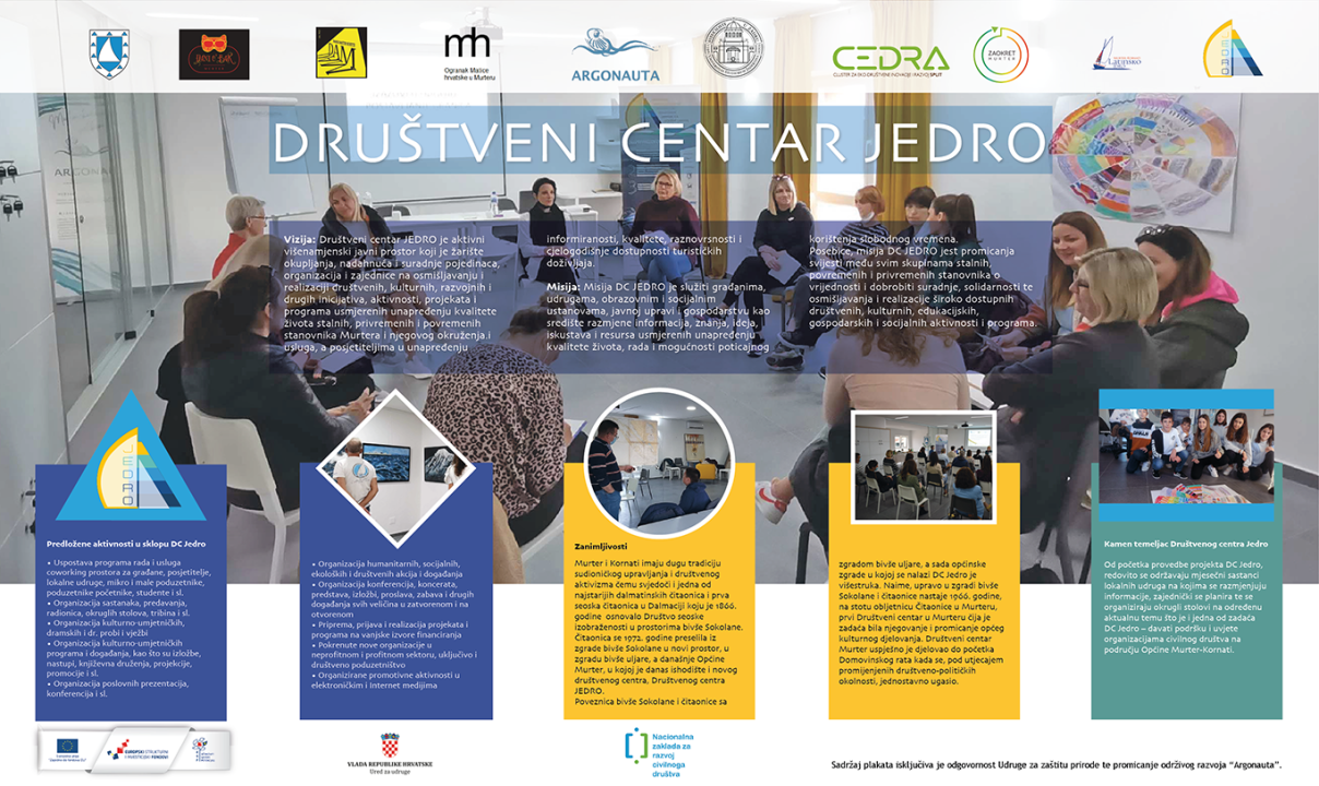 Prezentirani prijedlozi strateških planova za prostore u vlasništvu Općine Murter-Kornati: Raduč, Sokolana, Amphorarium...