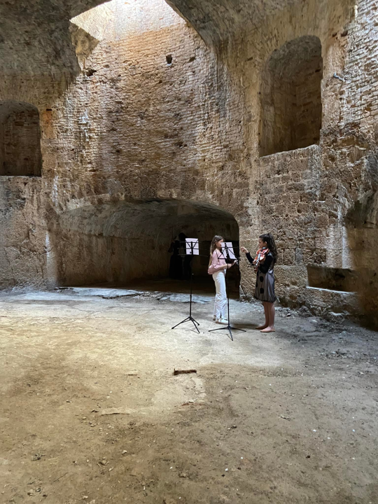 Otvorena sezona na sv. Nikoli: Tvrđavu posjetila ekipa iz Glazbene škole