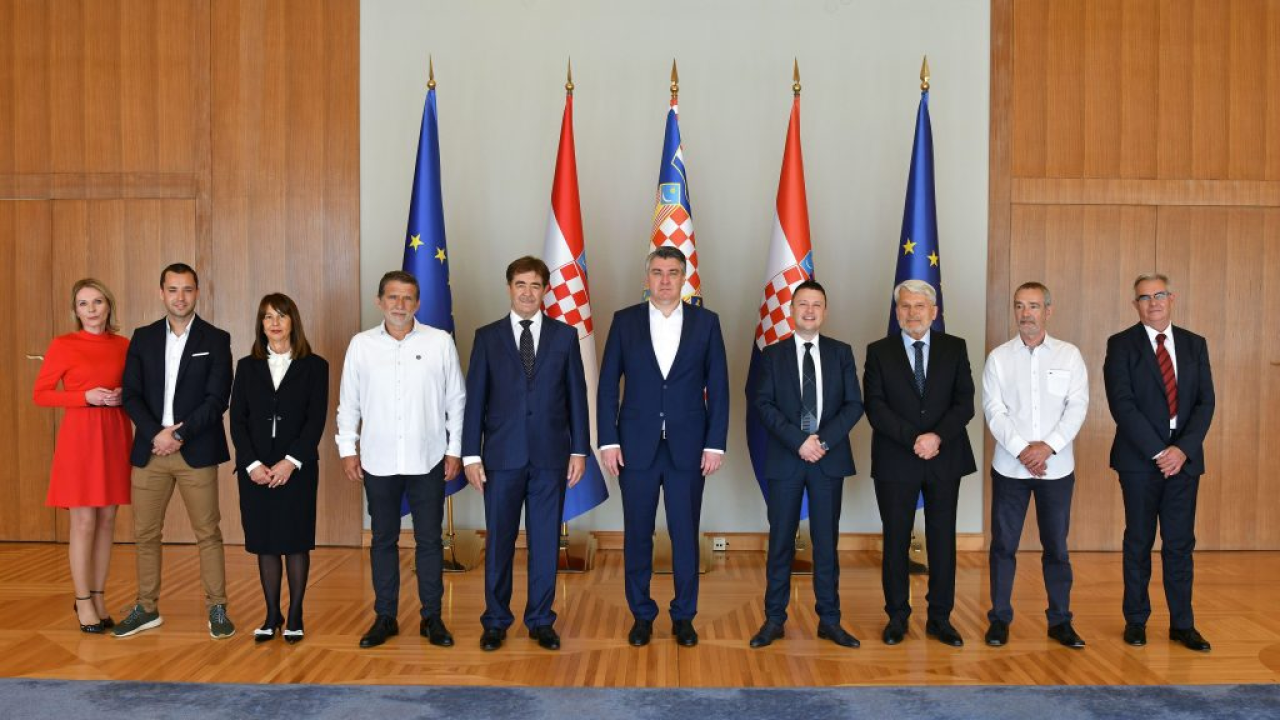 Djeluje od 1965.: Predstavnici Društva Šibenčana u Zagrebu izvijestili Milanovića o svom radu 