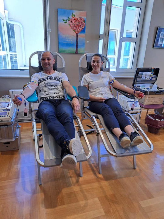 U Vodicama prikupljeno 37 doza krvi: 'Hvala svima koji su se odazvali pozivu humanosti'