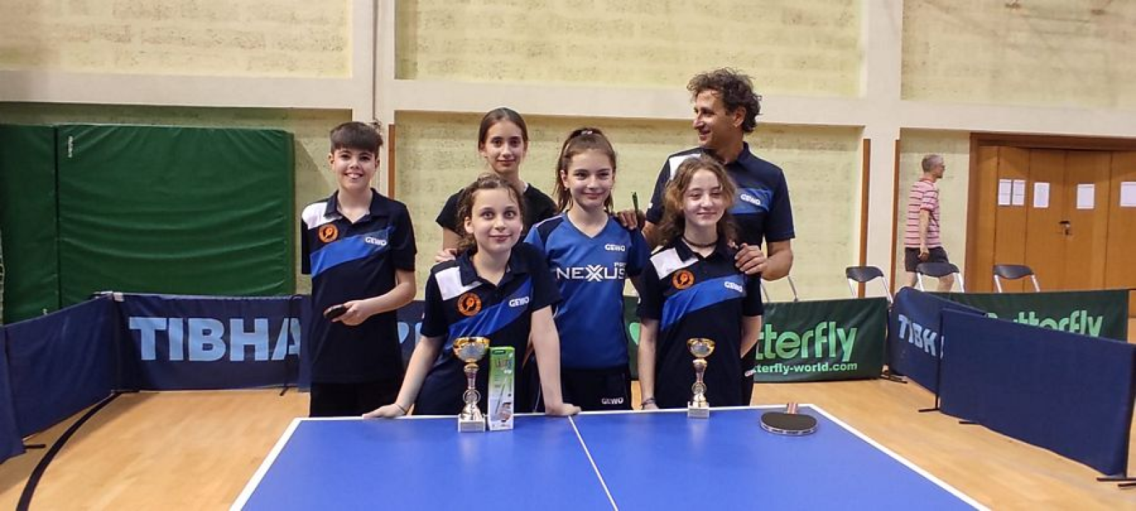 Briljantan uspjeh mladih šibenskih stolnotenisačica u Krapini 