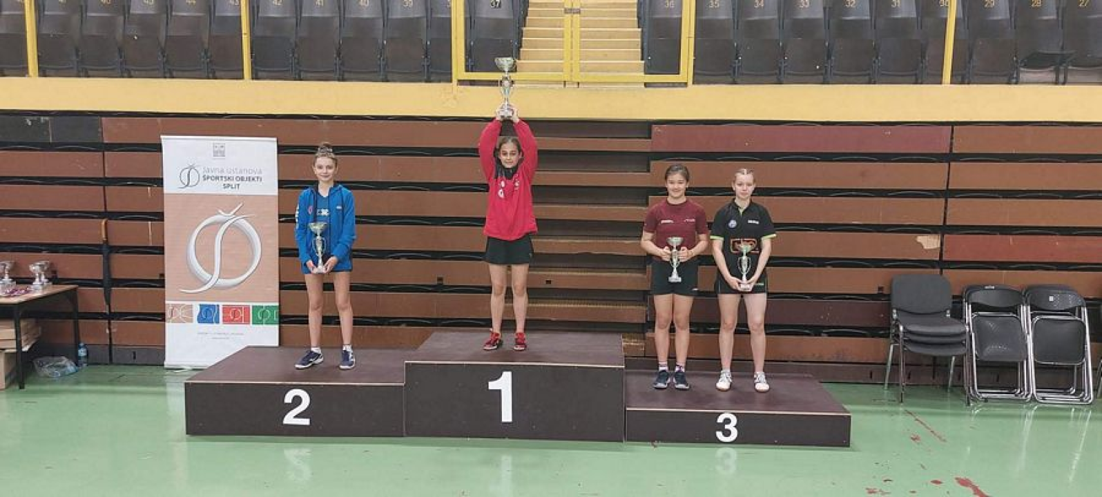 Šibenska stolnotenisačica Franka Miškić na postolju u tri kategorije, trener Čular pozvan u reprezentaciju