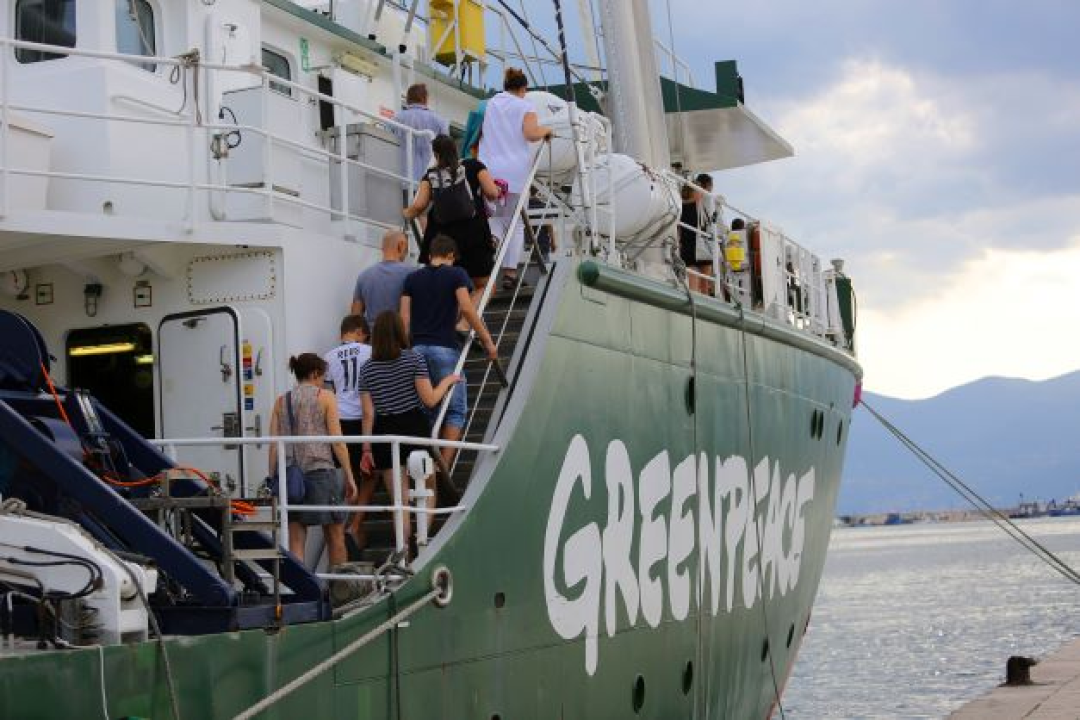Najpoznatiji Greenpeaceov brod je u Šibeniku, a građani će ga moći i razgledati