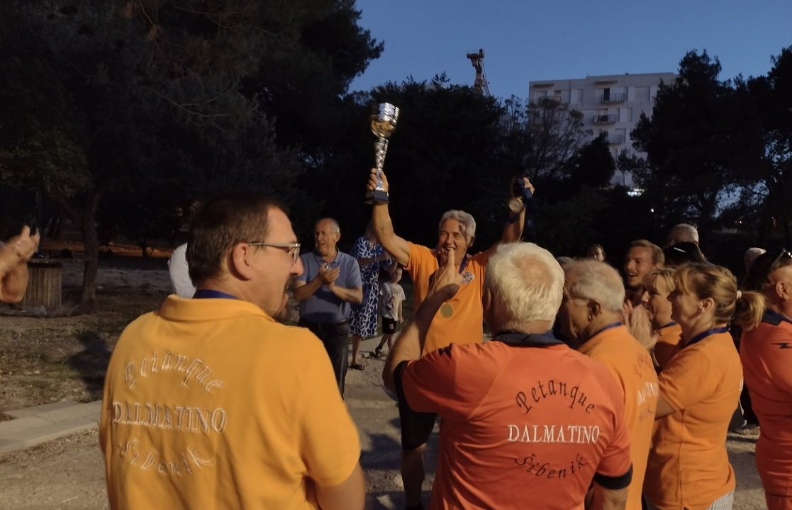 Šibenski Dalmatino po treći put postao prvak Hrvatske u petanci