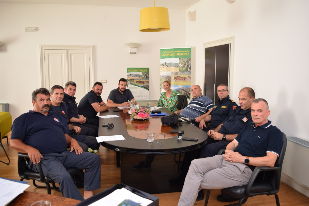 Pripreme za novu protupožarnu sezonu u NP Krka: 'Svim vatrogascima zahvaljujemo na nesebičnom doprinosu'