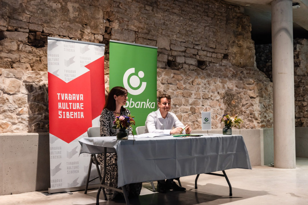 Šibenska Tvrđava kulture i OTP banka nastavljaju suradnju: 'Za dodatan vjetar u leđa važno je imati dobre partnere' 