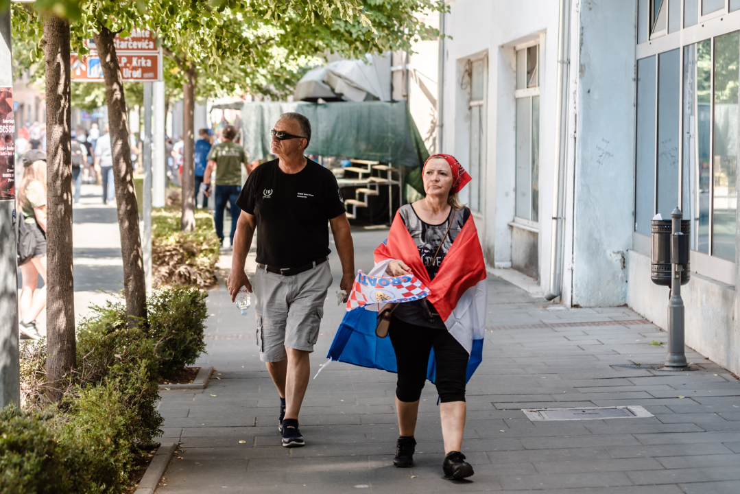 FOTO Đir po Kninu, petak 5. kolovoza