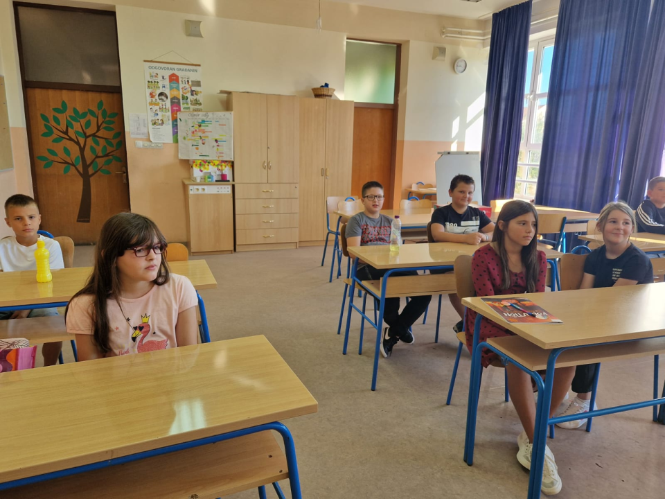 Župan posjetio Osnovnu školu Čista Velika gdje je ove godine u prvi razred upisano četvero učenika