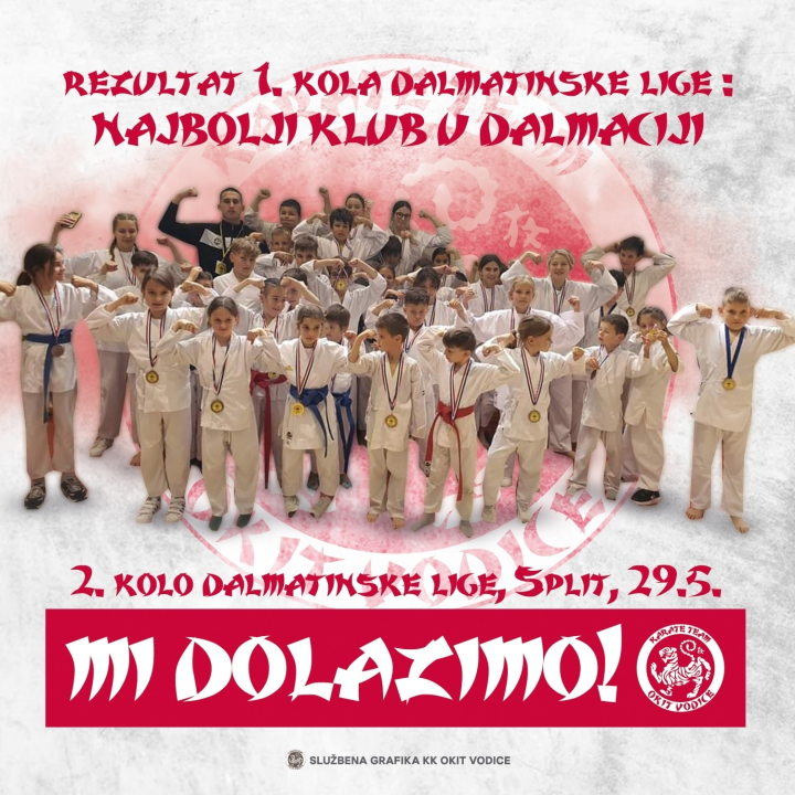 Natjecatelji karate kluba 'Okit Vodice' spremno dočekuju nastavak sezone natjecanja 
