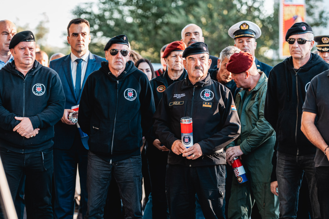 Šibenčani komemoracijom na Baldekinu i mimohodom obilježili 31. obljetnicu Rujanskog rata