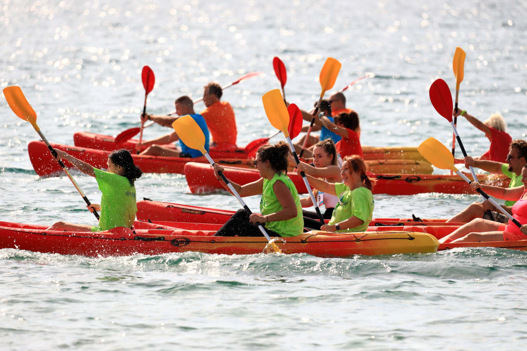 Oko 350 sudionika uživalo je u brojnim sportskim aktivnostima proteklog vikenda na Malom Vignju, Zlarinu i Baldekinu!