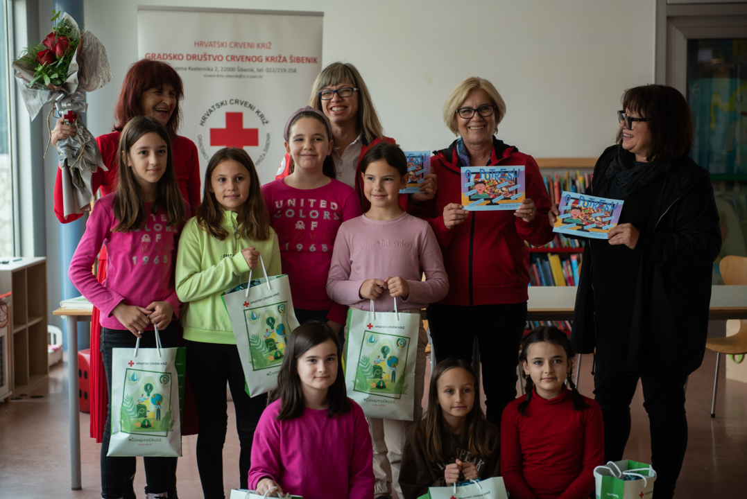 Učenice OŠ Jurja Šižgorića napisale edukativnu slikovnicu 'O potresu'