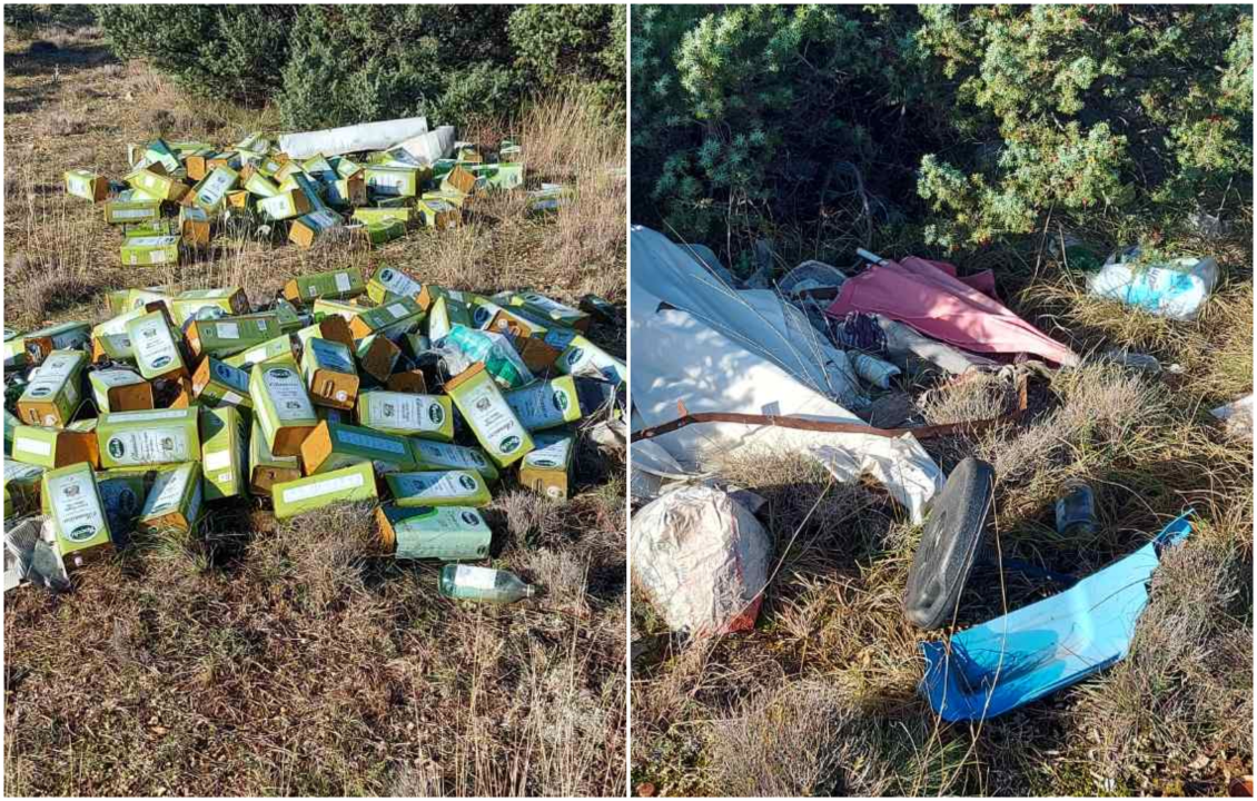 Kante od ulja, građevinski otpad, plastika... Sve se to nalazi u predivnoj prirodi na Gorišu 