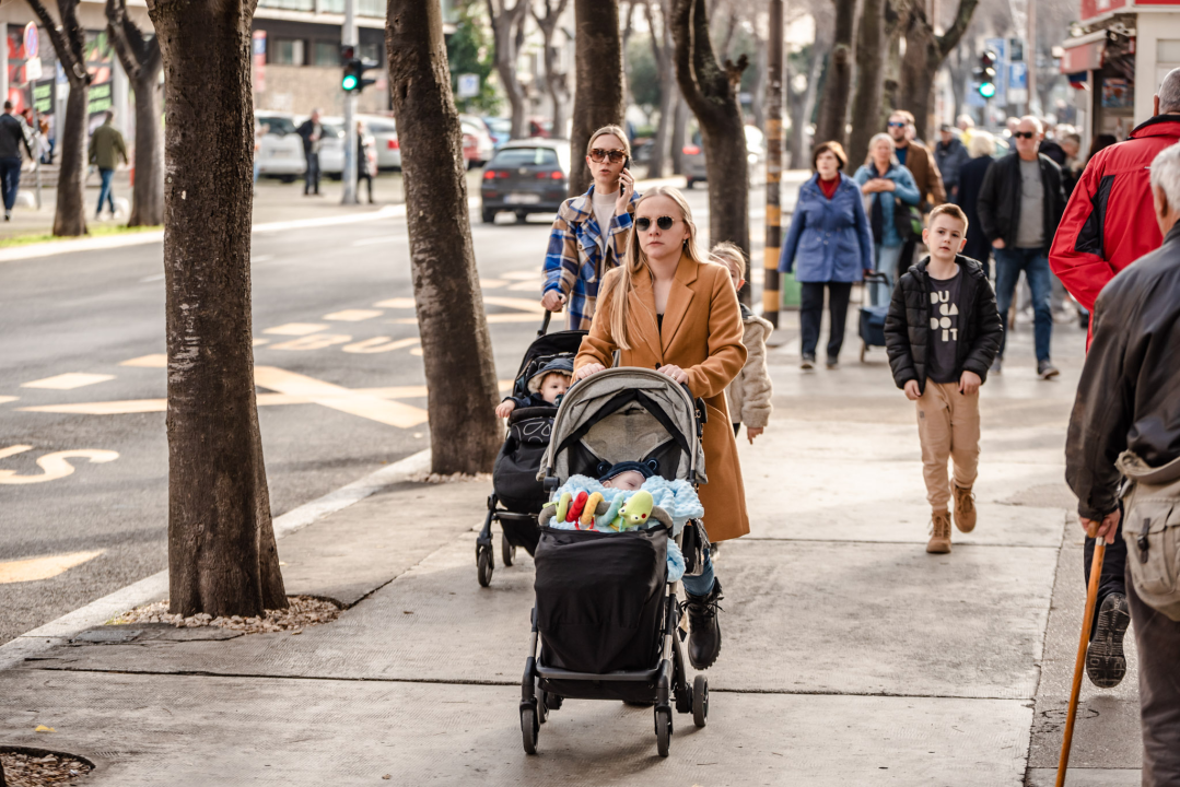 FOTO Đir po gradu, ponedjeljak 2. siječnja