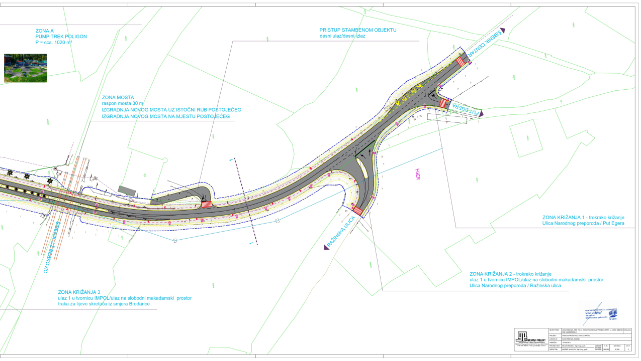 Grad Šibenik ishodovao lokacijsku dozvolu za prometno rješenje spoja Ražina i Ražina Donjih