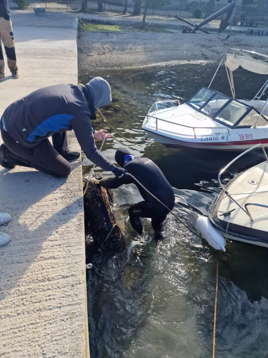 U uvali Škar održana 5. akcija čišćenja podmorja u sklopu projekta Plavi Jadran 