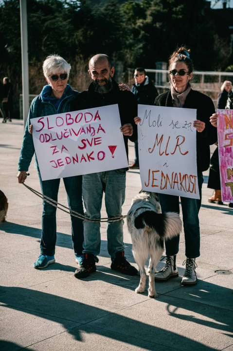 Organizatorica prosvjeda Maja Šintić: 'Šibenik nije grad za dovođenje u pitanje ženskih prava'