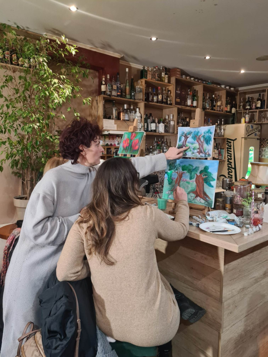 Cocktail &amp; Paint pravi hit u Šibeniku: 'Neki ljudi nisu crtali od vrtića i sad naprave nešto genijalno'