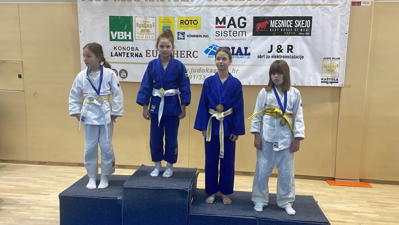 Proteklog vikenda održan Kaštelino Kup: Članovi Judo kluba Šibenik se okitili sa šest medalja  
