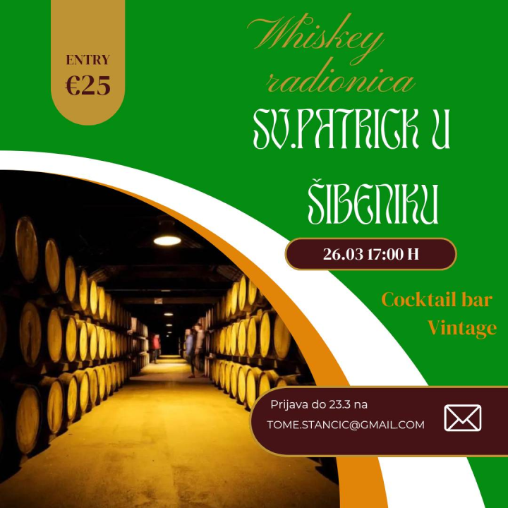 Craft ambasador destilerije Jameson obećao doći u Šibenik: 'Ovaj posao voliš ili ne voliš!'