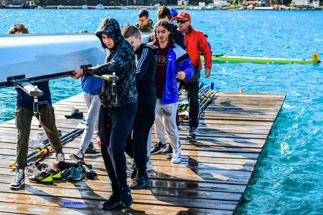 Veslači Krke vikend proveli u Dubrovniku na trećoj utrci Kupa Dalmacije