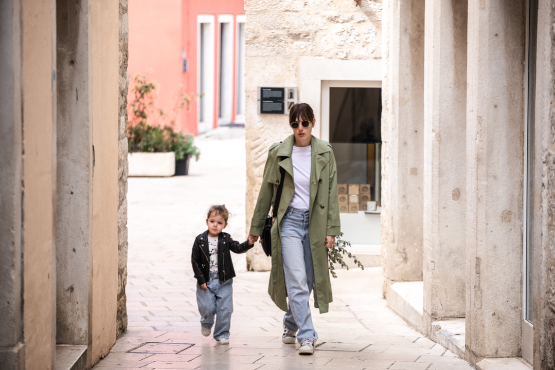 Lijepe Šibenčanke pokazale kako i hladnim danima biti u trendu